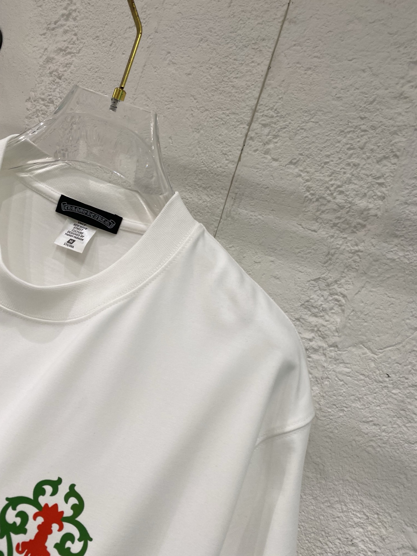 【ストリート感抜群】Chrome Hearts/クロムハーツ 2026夏限定 クロスデザイン半袖Tシャツ ブラック/ホワイト HT-26S08