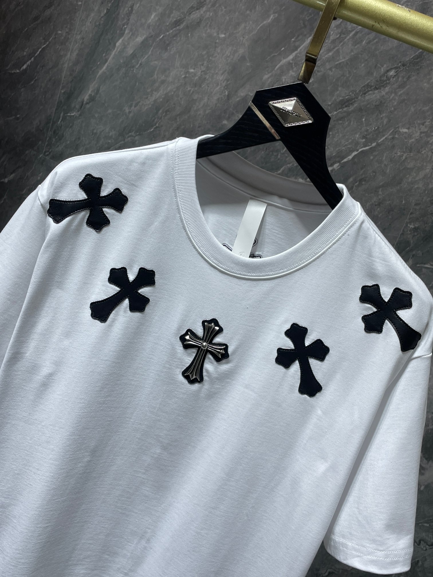 【今季注目】Chrome Hearts/クロムハーツ 2026夏新作 半袖 Tシャツ ブラック/ホワイト HT-26S17