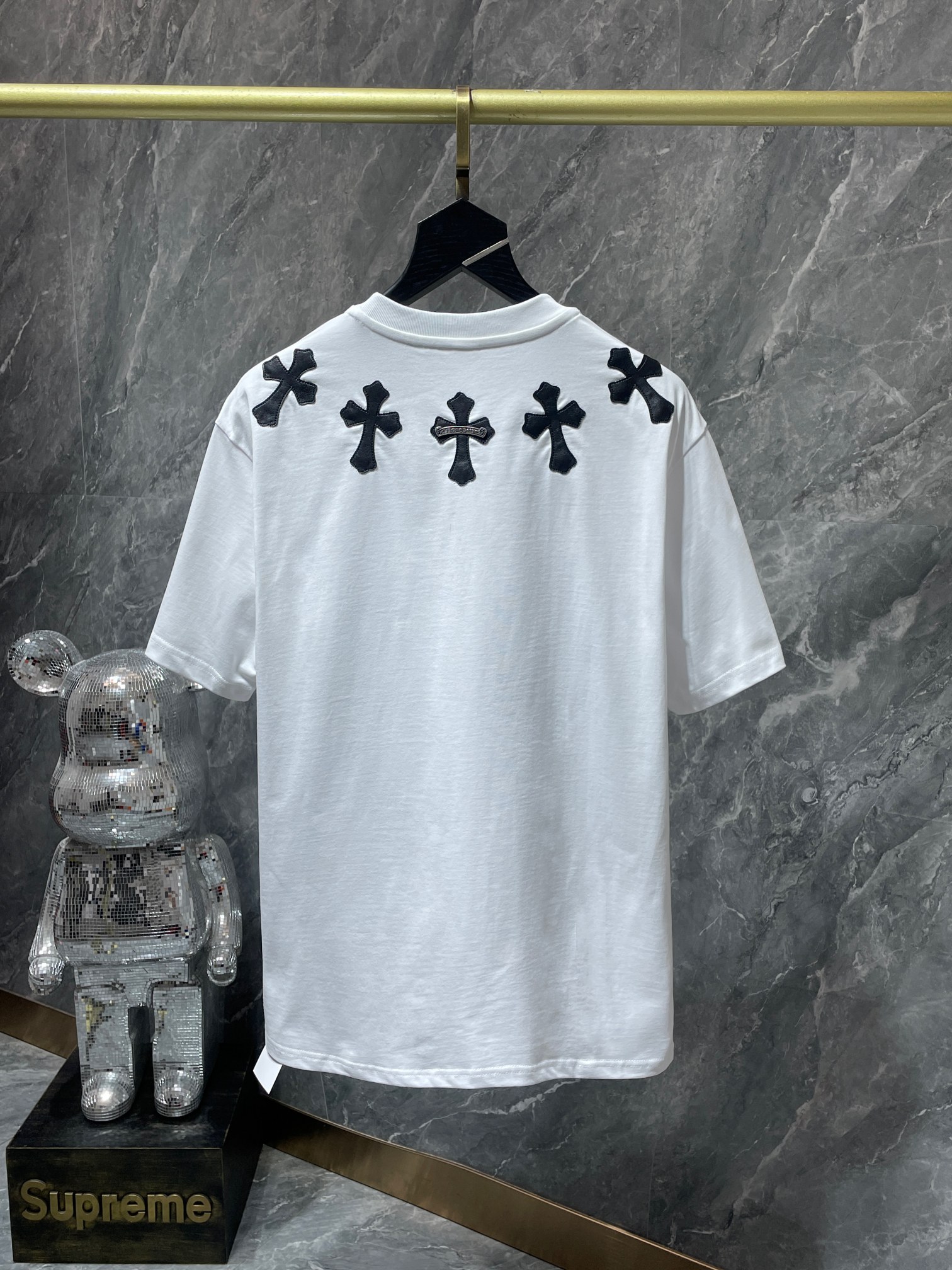 【今季注目】Chrome Hearts/クロムハーツ 2026夏新作 半袖 Tシャツ ブラック/ホワイト HT-26S17