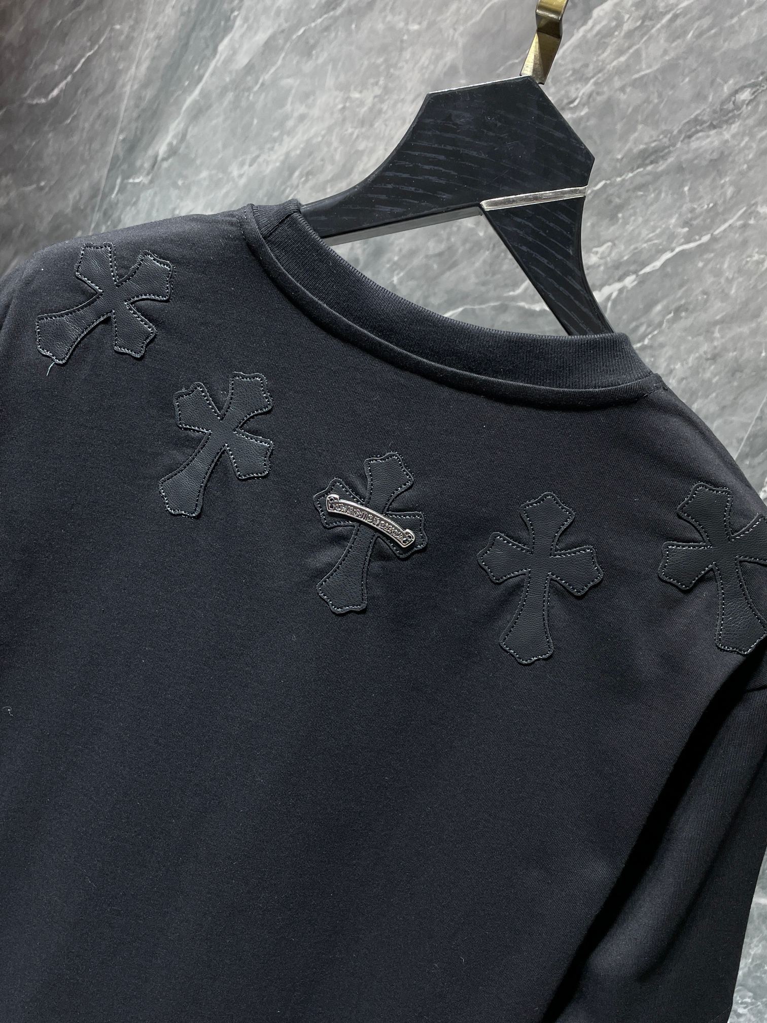 【今季注目】Chrome Hearts/クロムハーツ 2026夏新作 半袖 Tシャツ ブラック/ホワイト HT-26S17