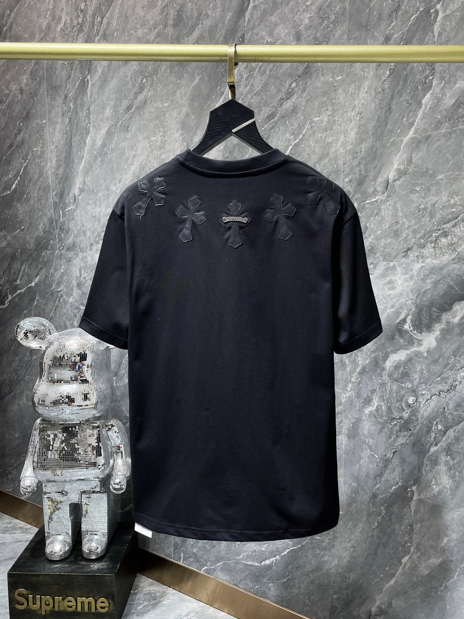 【今季注目】Chrome Hearts/クロムハーツ 2026夏新作 半袖 Tシャツ ブラック/ホワイト HT-26S17