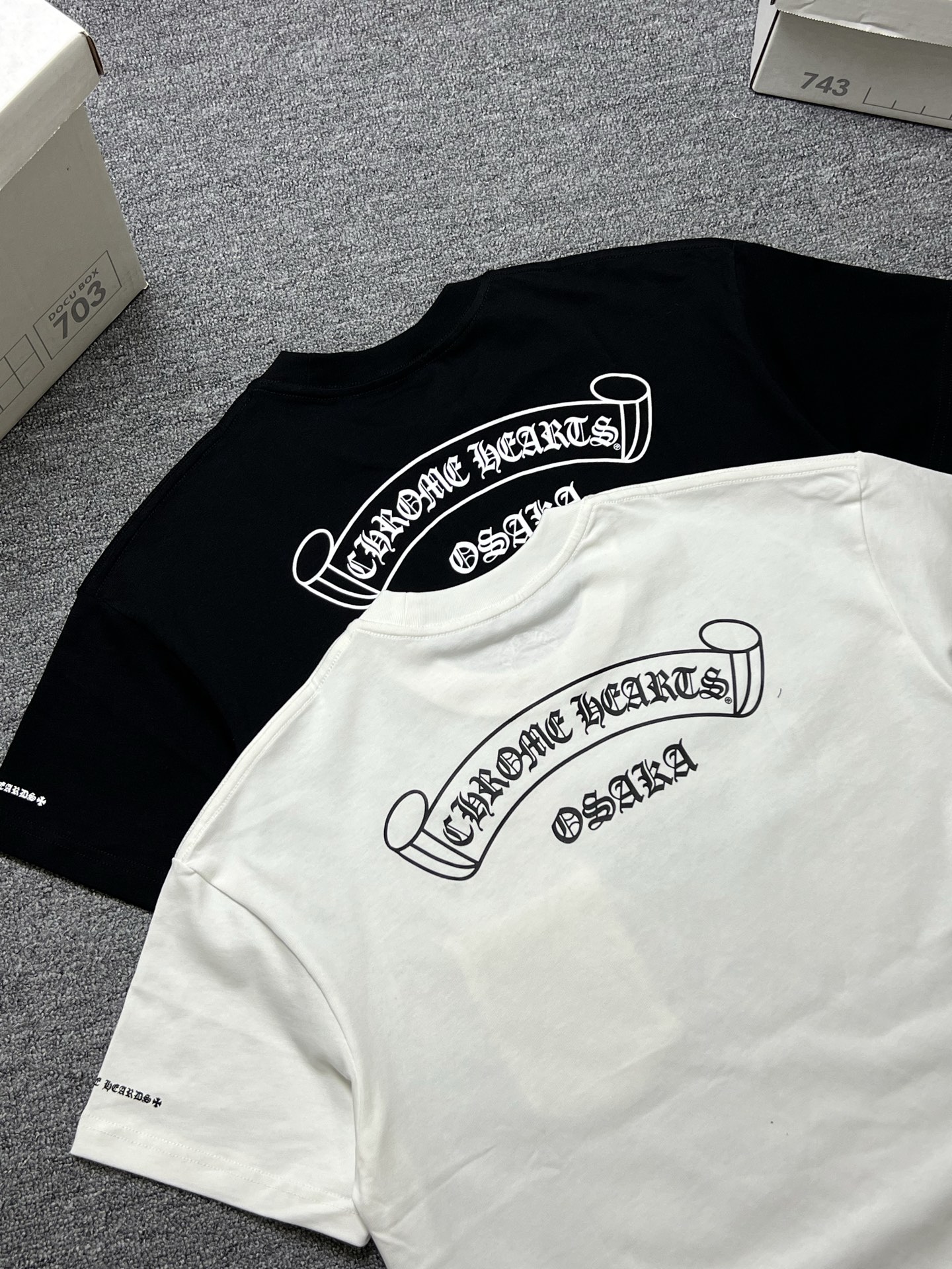 【今季注目】Chrome Hearts/クロムハーツ 2026夏新作 半袖 Tシャツ ブラック/ホワイト HT-26S22