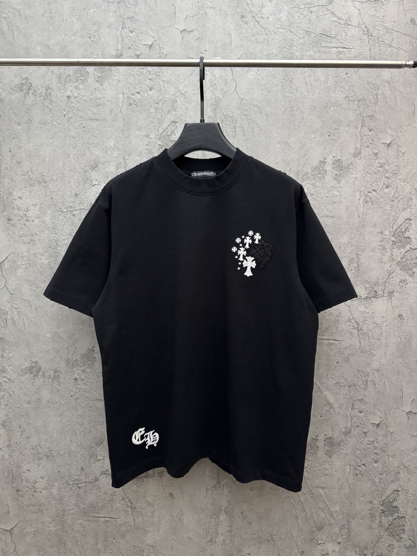 【今季注目】Chrome Hearts/クロムハーツ 2026夏新作 半袖 Tシャツ ブラック/ホワイト HT-26S25