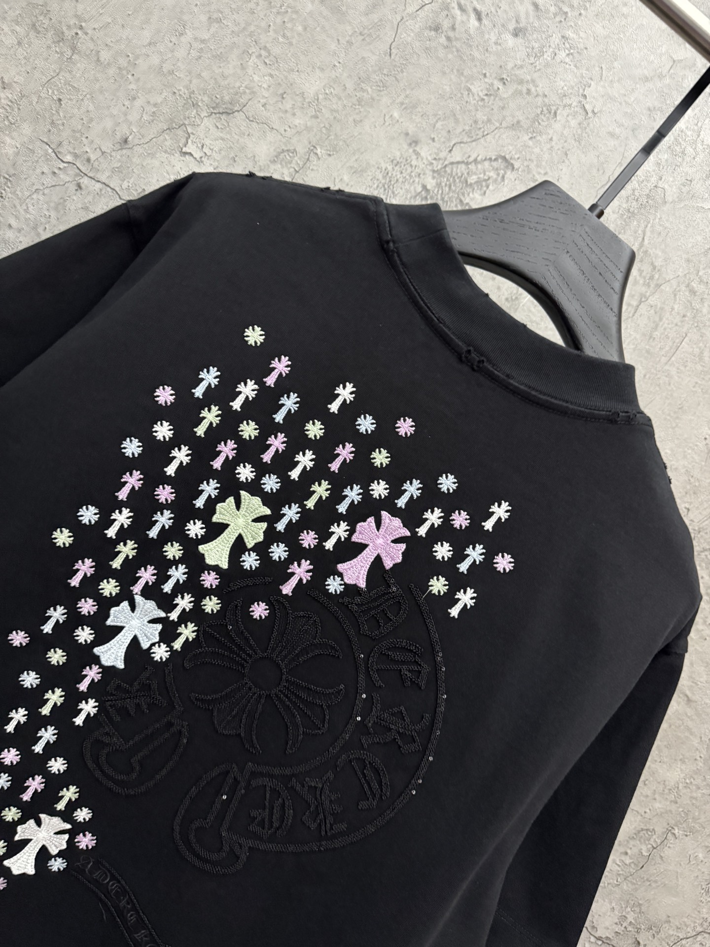【今季注目】Chrome Hearts/クロムハーツ 2026夏新作 半袖 Tシャツ ブラック/ホワイト HT-26S25
