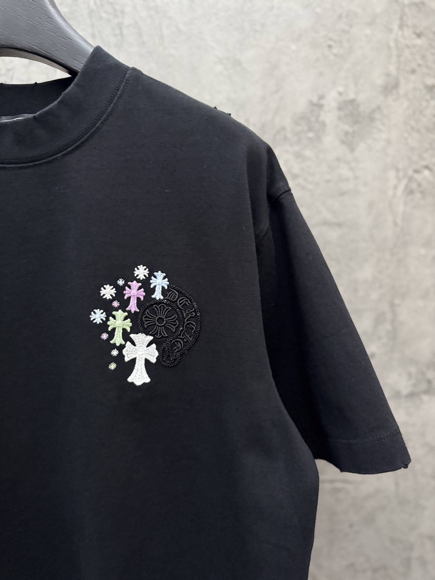 【今季注目】Chrome Hearts/クロムハーツ 2026夏新作 半袖 Tシャツ ブラック/ホワイト HT-26S25