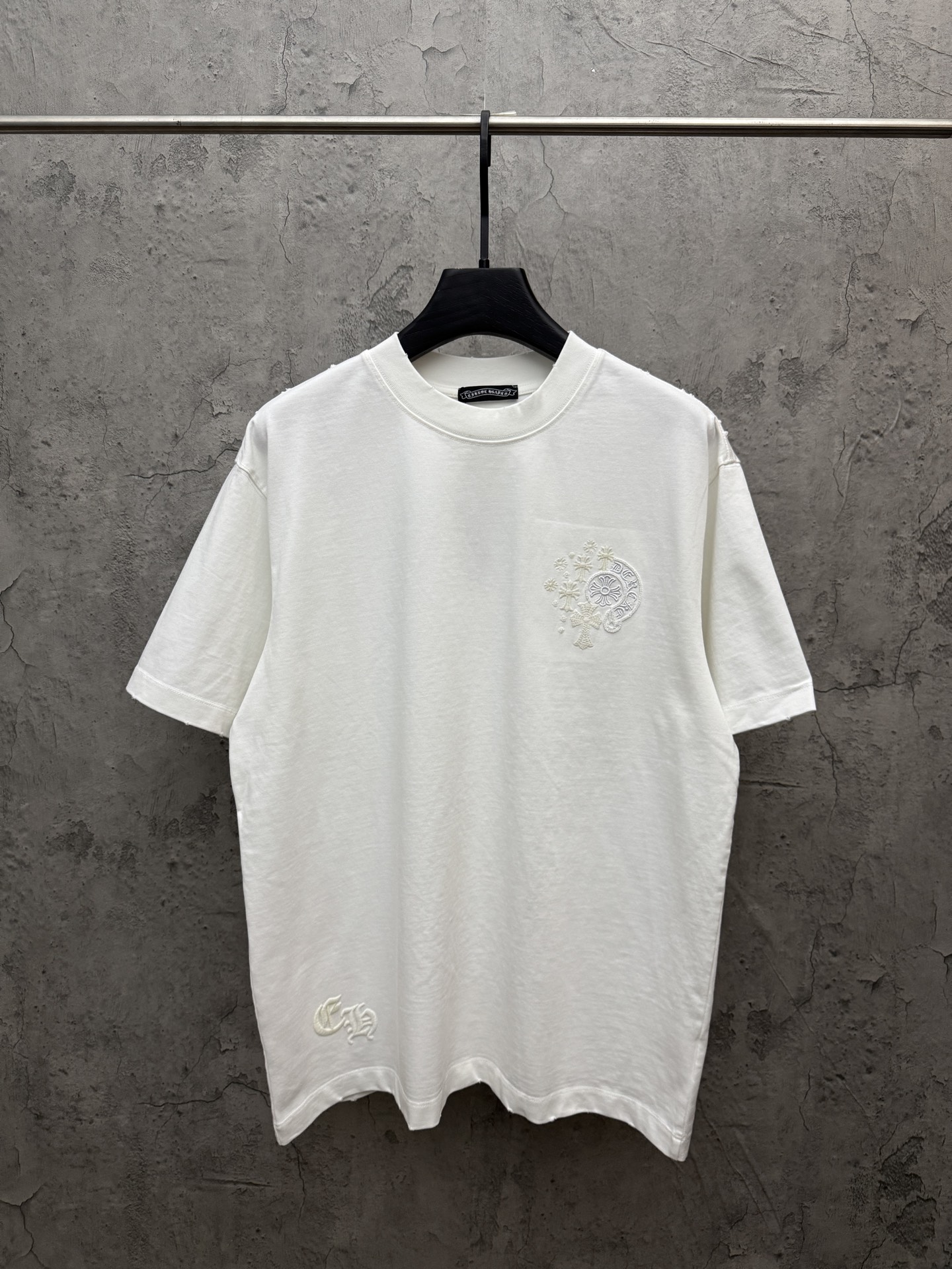 【今季注目】Chrome Hearts/クロムハーツ 2026夏新作 半袖 Tシャツ ブラック/ホワイト HT-26S25