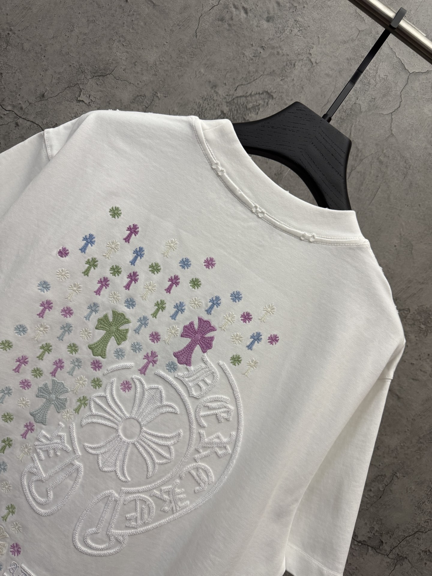 【今季注目】Chrome Hearts/クロムハーツ 2026夏新作 半袖 Tシャツ ブラック/ホワイト HT-26S25