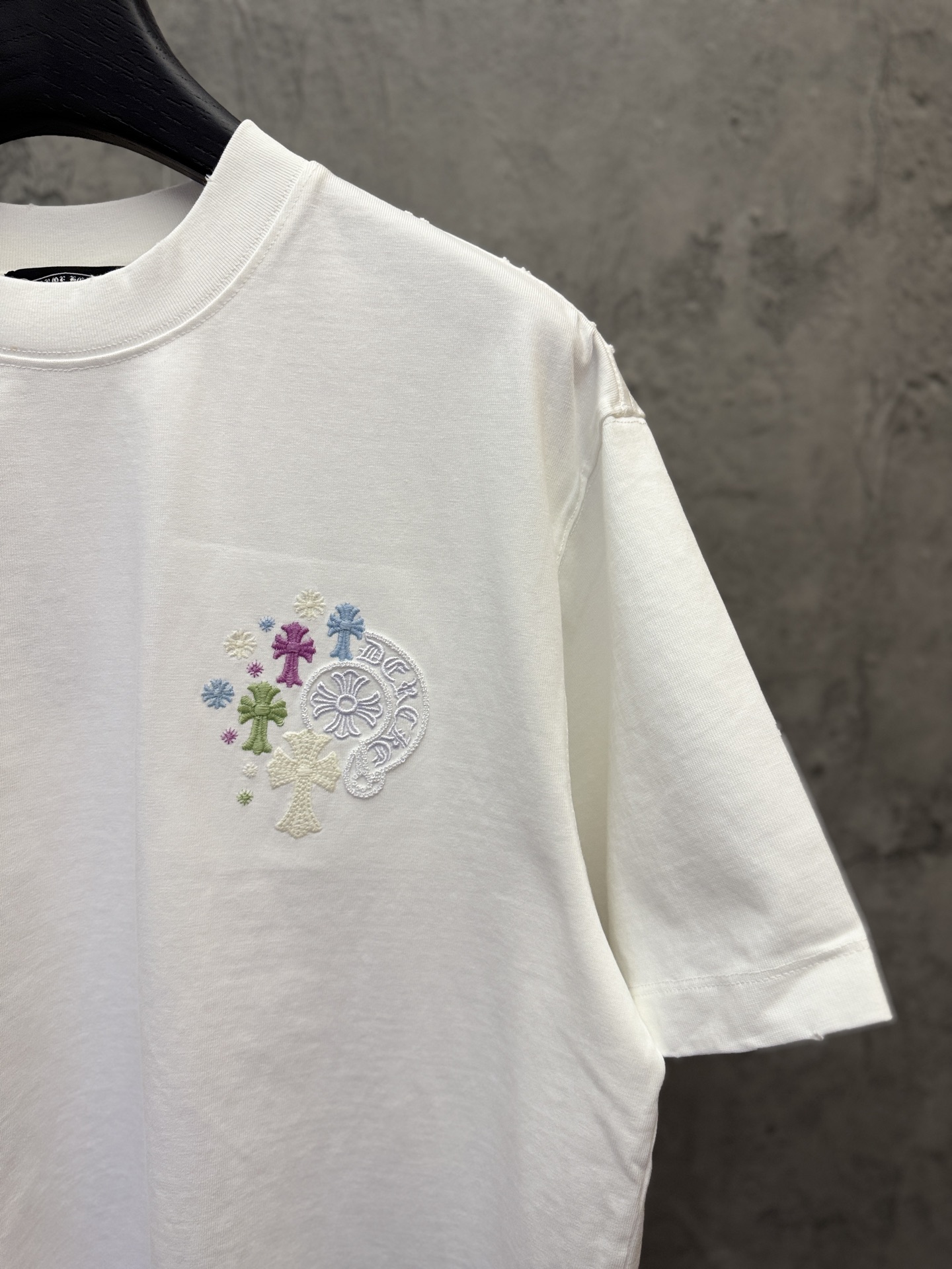 【今季注目】Chrome Hearts/クロムハーツ 2026夏新作 半袖 Tシャツ ブラック/ホワイト HT-26S25