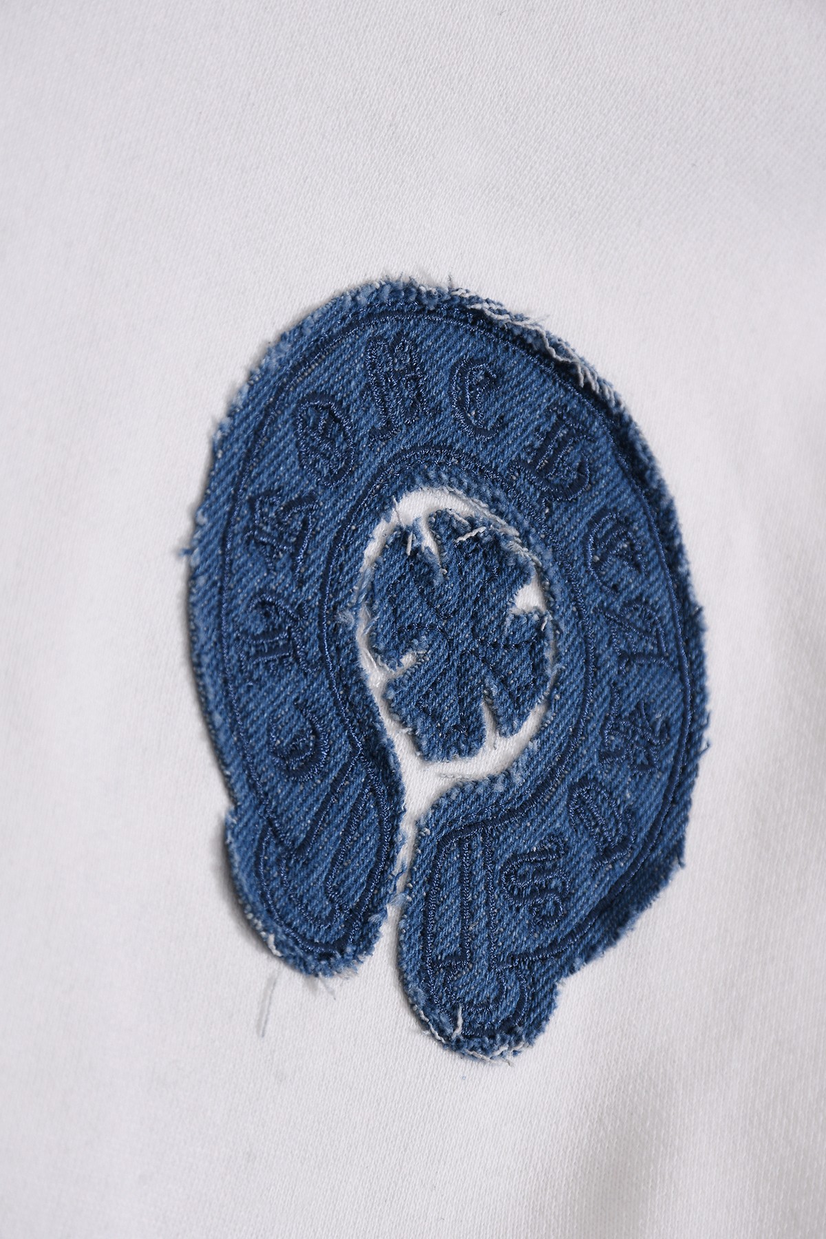Chrome Hearts ロゴ刺繍プルオーバーパーカー