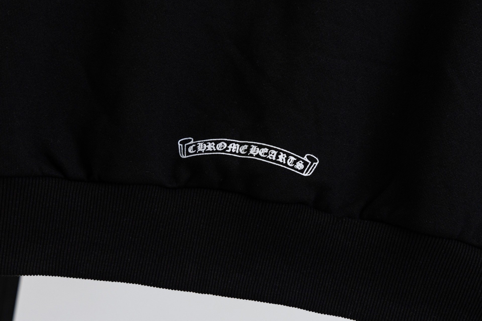 Chrome Hearts/クロムハーツ パーカー ロゴ ジップアップ ブラック サイズ:S~XL 男女兼用 G8805