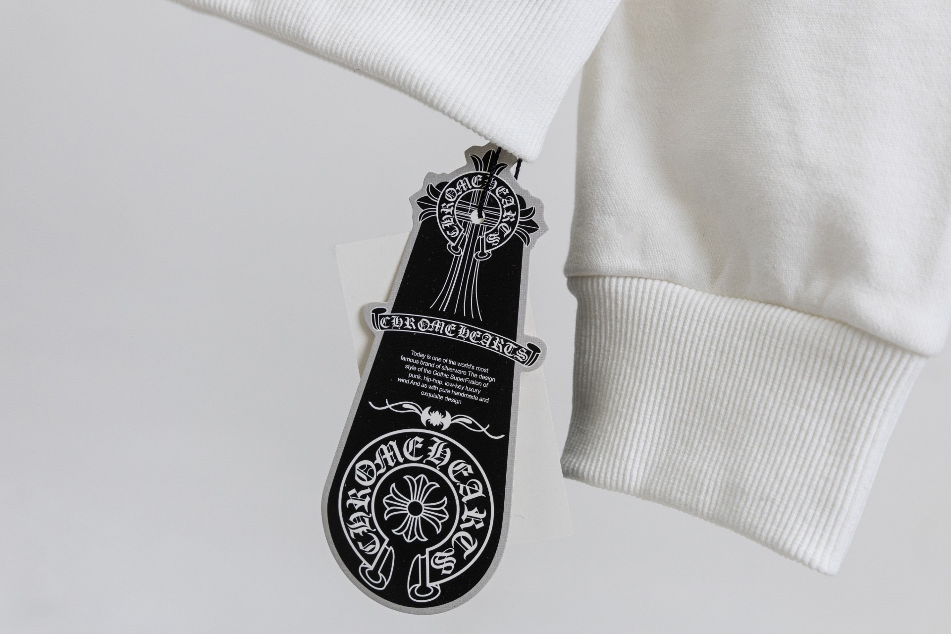 Chrome Hearts/クロムハーツ パーカー ロゴ ジップアップ ブラック サイズ:S~XL 男女兼用 G8805