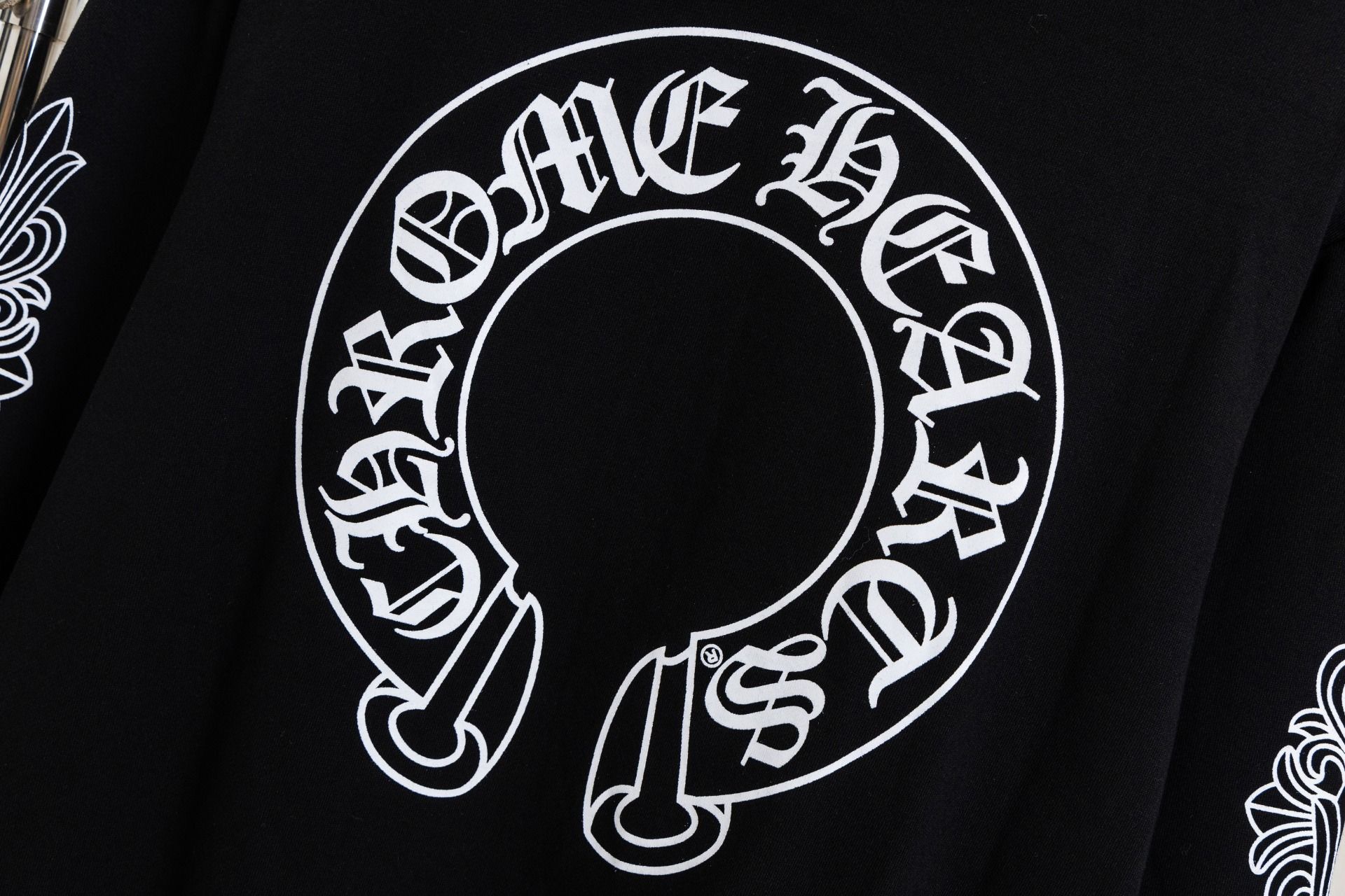 Chrome Hearts/クロムハーツ パーカー｜ホースシュー＆フローラルクロス ジップアップ サイズ:S~XL 男女兼用 G8804