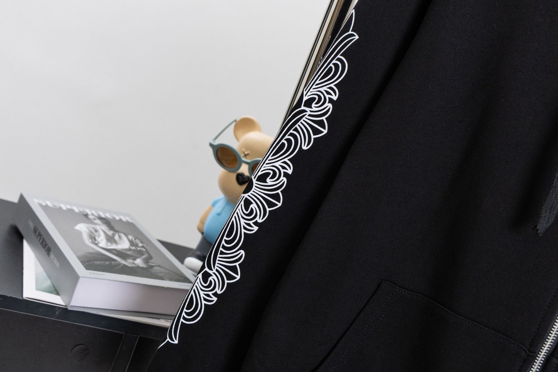 Chrome Hearts/クロムハーツ パーカー｜ホースシュー＆フローラルクロス ジップアップ サイズ:S~XL 男女兼用 G8804