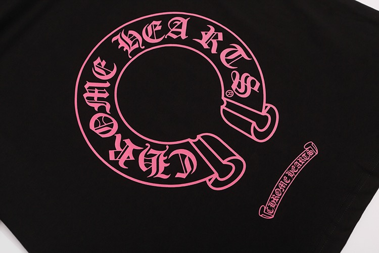 クロムハーツ ホースシュー フローラル ロンT｜ポケット付き 長袖Tシャツ メンズ