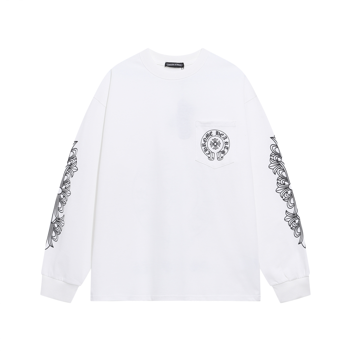 クロムハーツ ロサンゼルス限定 ホースシュー ロンT｜ポケット付き長袖Tシャツ