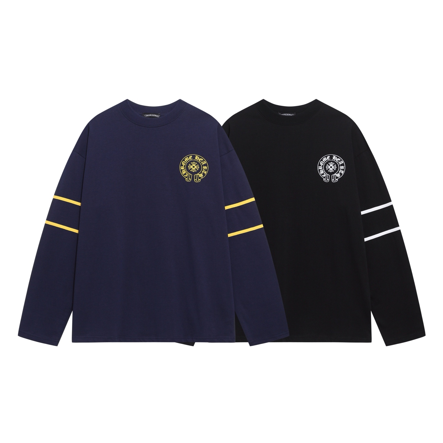 クロムハーツ 33 ホースシュー ロンT｜ロゴプリント 長袖Tシャツ メンズ