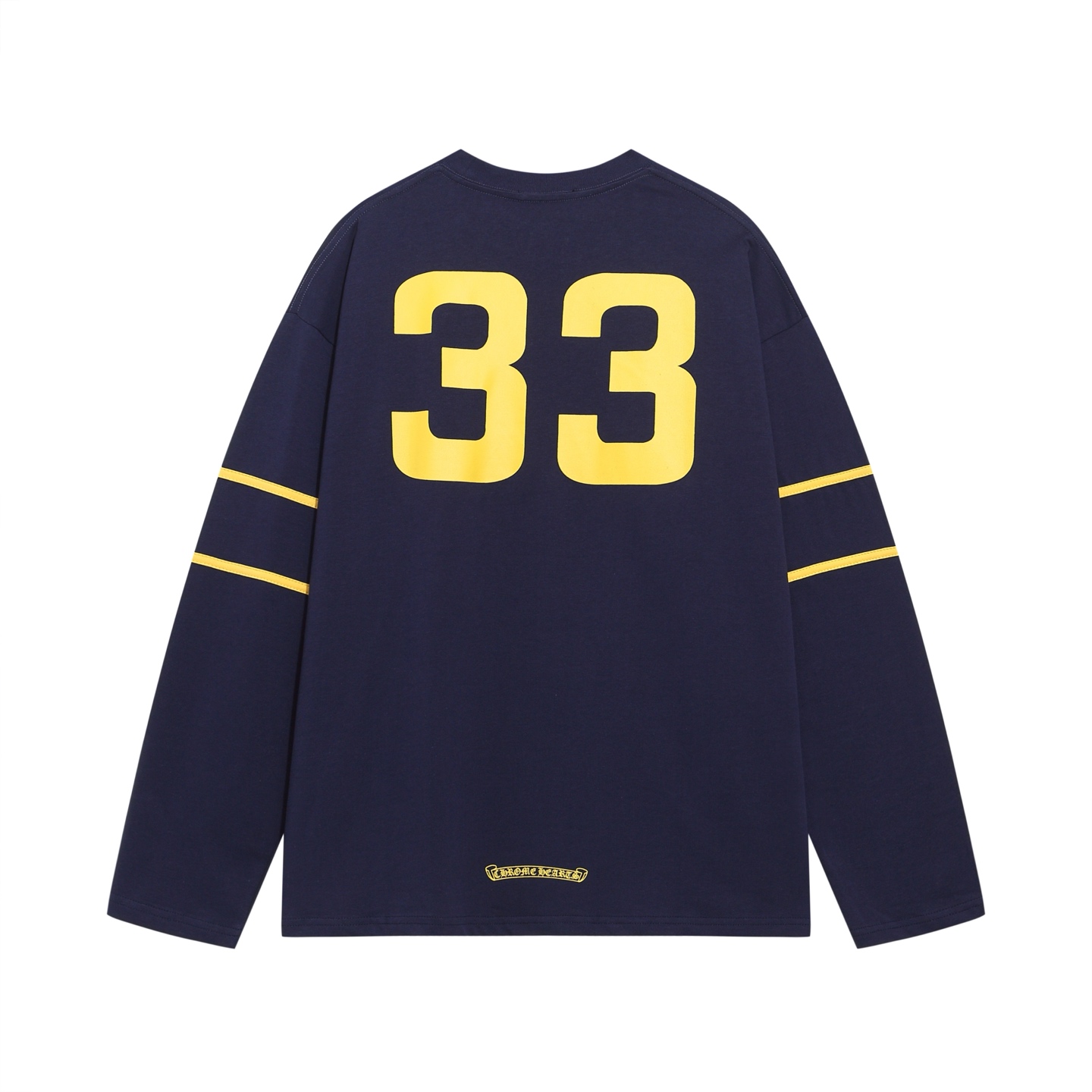 クロムハーツ 33 ホースシュー ロンT｜ロゴプリント 長袖Tシャツ メンズ