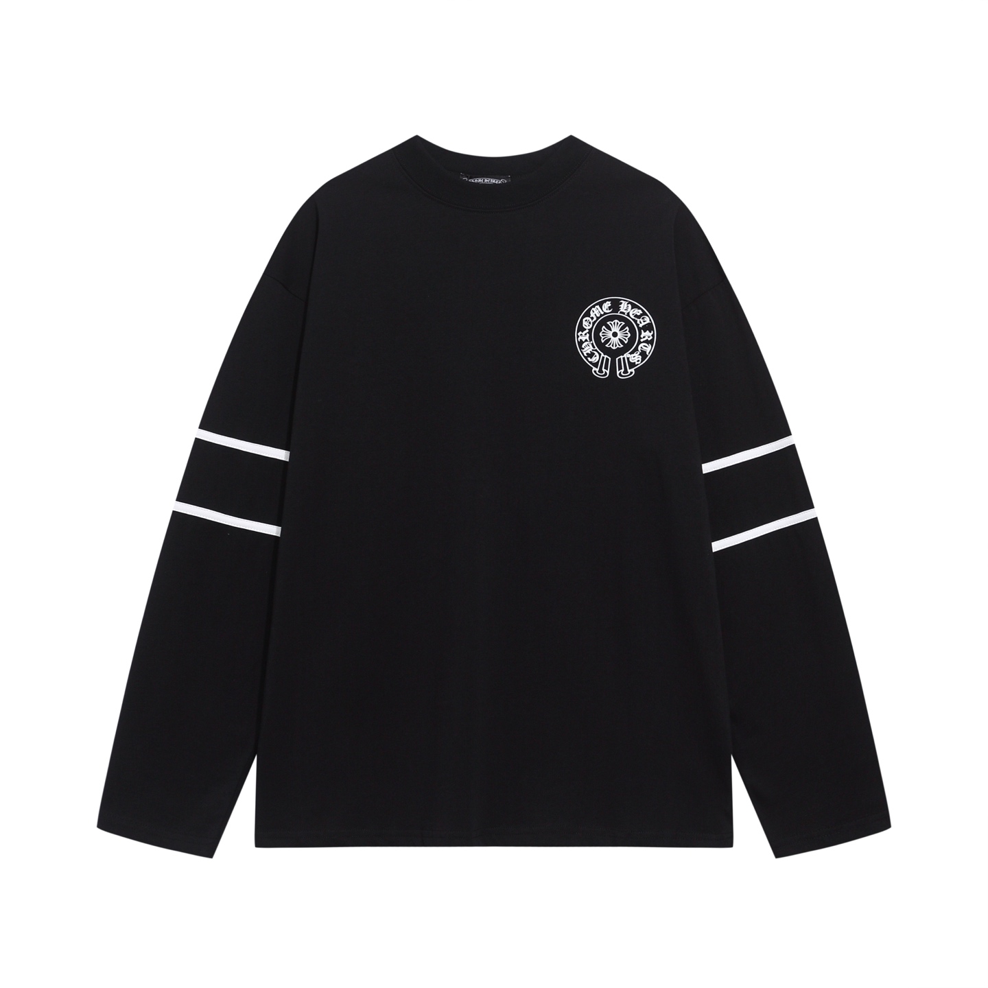 クロムハーツ 33 ホースシュー ロンT｜ロゴプリント 長袖Tシャツ メンズ