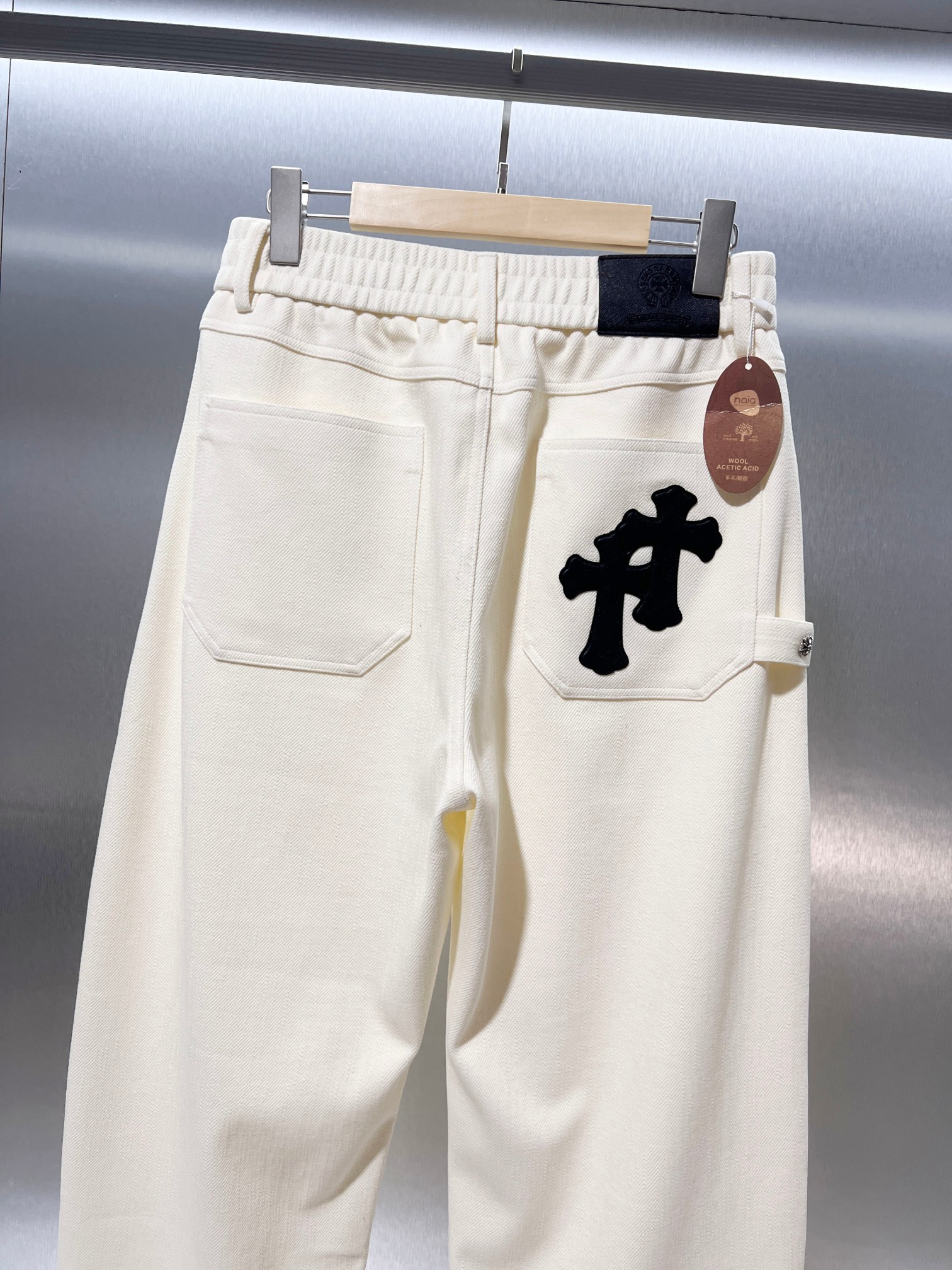クロムハーツ ダブルクロスパッチ カーペンターパンツ｜ワークパンツ