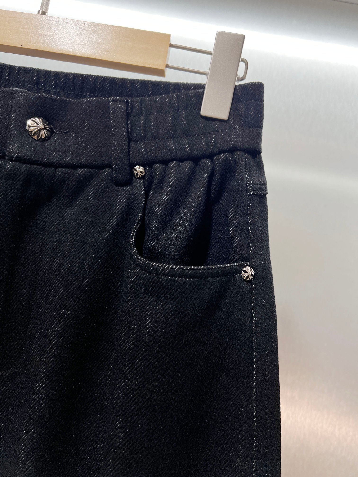 クロムハーツ ダブルクロスパッチ カーペンターパンツ｜ワークパンツ