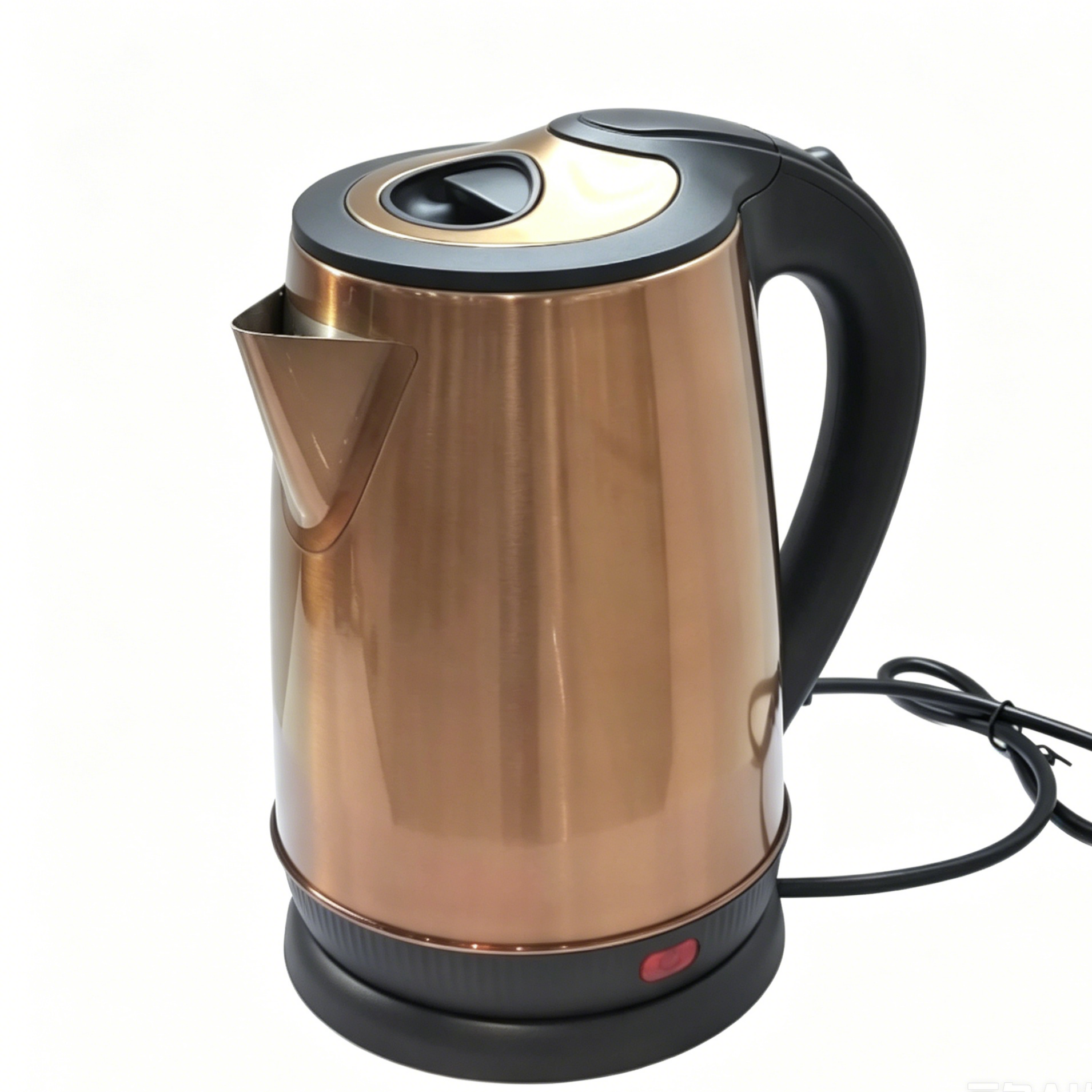 Wholesale New BTK Easy Heating Pouring Spout Stainless Steel  Kettle for Home Use Protection 2.0 L Electric Kettle
