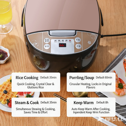 Rice cooker, model B, light color