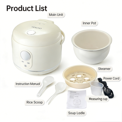 Smart Rice Cooker Model H (Ceramic Glaze)