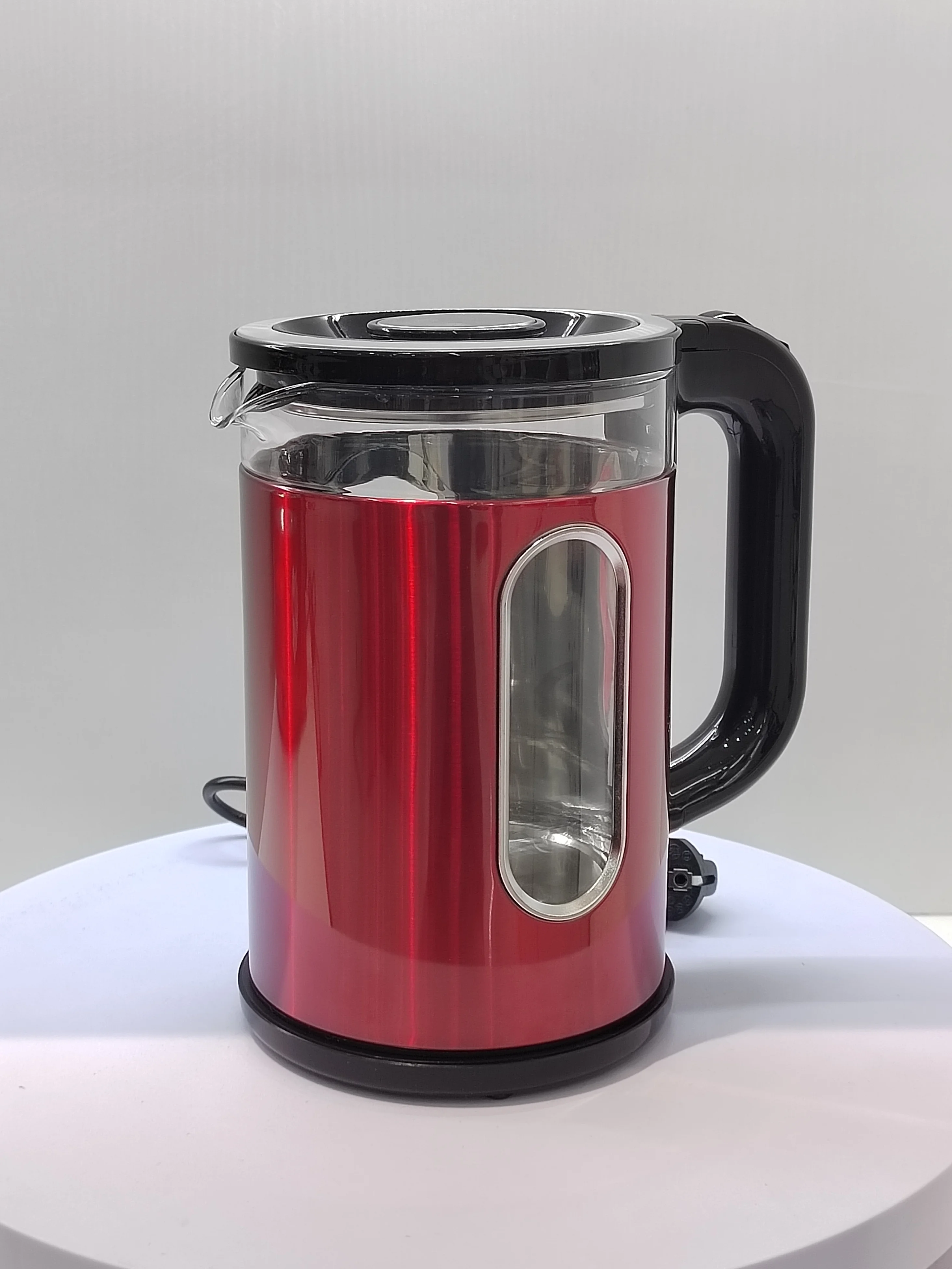 Btking New Model 1.8L Electric Kettle Glass Design Dry Protection Home Kitchen Hotel Outdoor Use Hot Sale-Honghao Appliances