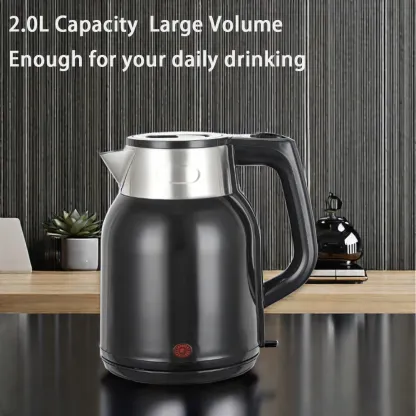 Wholesale Price Electric Kettle Stainless Steel Double Wall Fast Boiling Hot Water Kettle-Honghao Appliances