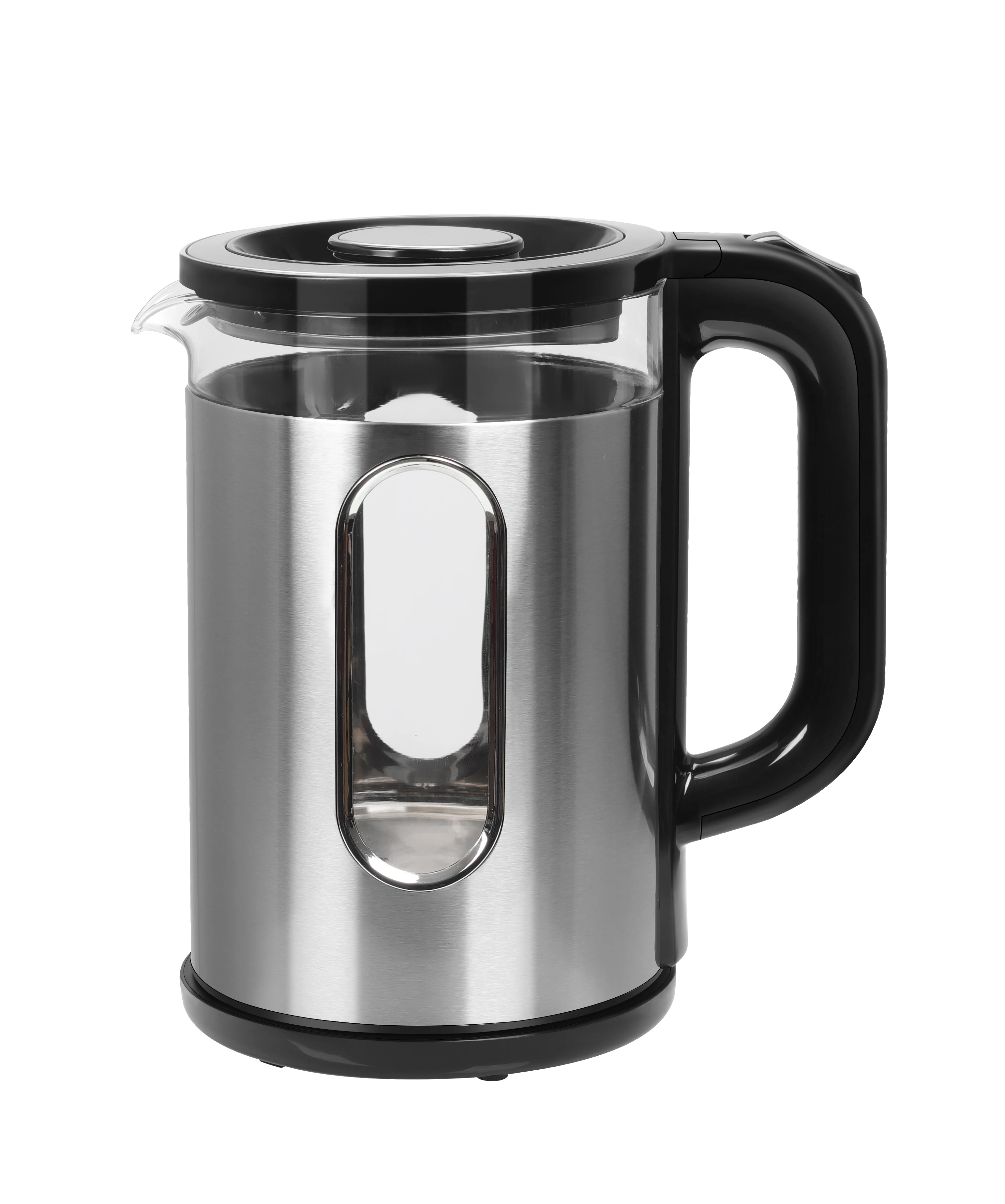 Btking New Model 1.8L Electric Kettle Glass Design Dry Protection Home Kitchen Hotel Outdoor Use Hot Sale-Honghao Appliances