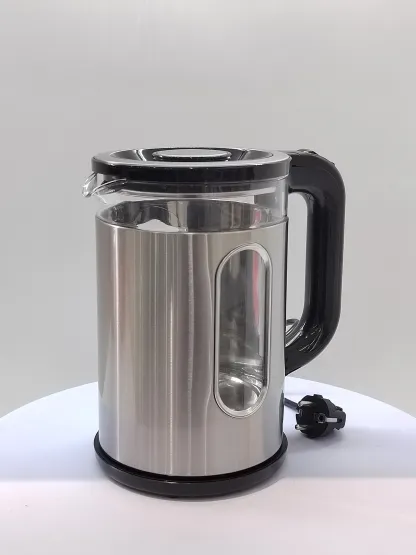 Btking New Model 1.8L Electric Kettle Glass Design Dry Protection Home Kitchen Hotel Outdoor Use Hot Sale-Honghao Appliances