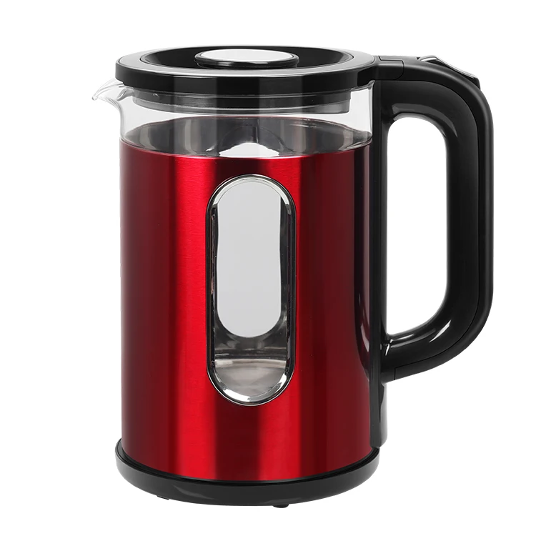 Btking New Model 1.8L Electric Kettle Glass Design Dry Protection Home Kitchen Hotel Outdoor Use Hot Sale-Honghao Appliances