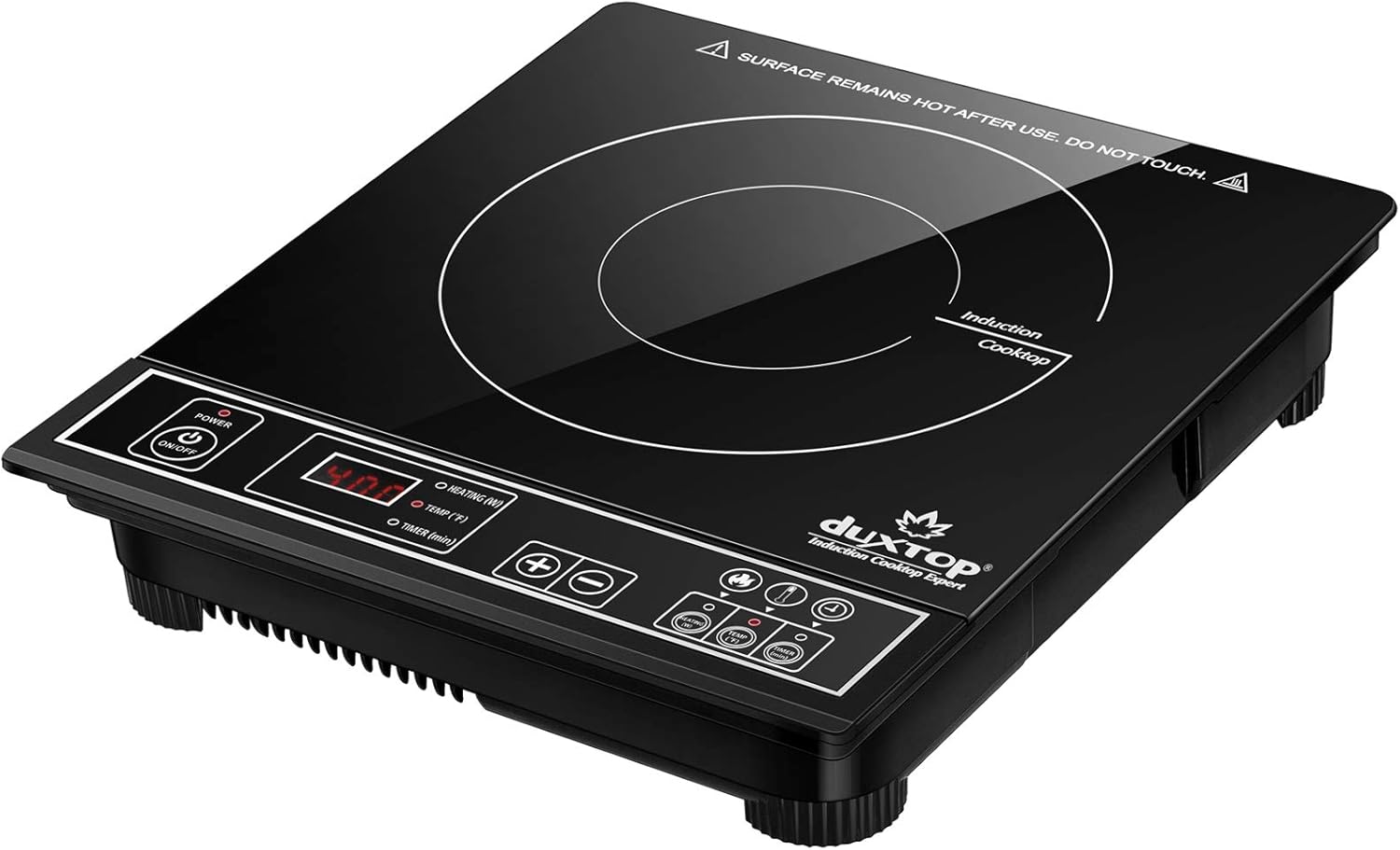 Duxtop 1800W Portable Induction Cooktop, Gold 8100MC/BT-180G3