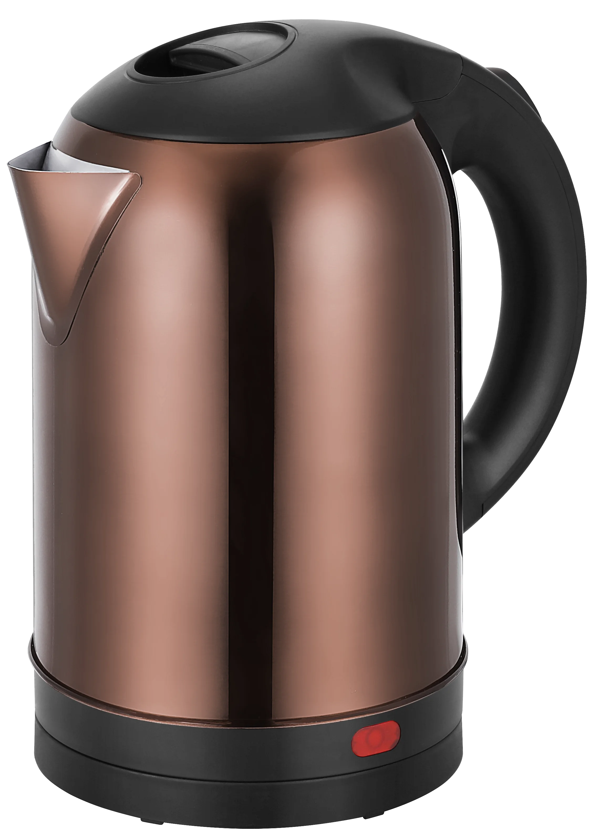 BTKing New Style 2L Cordless Electric Kettle 201 304 Stainless Steel 1500W Black Red Gold Outdoor Home Appliance-Honghao Appliances