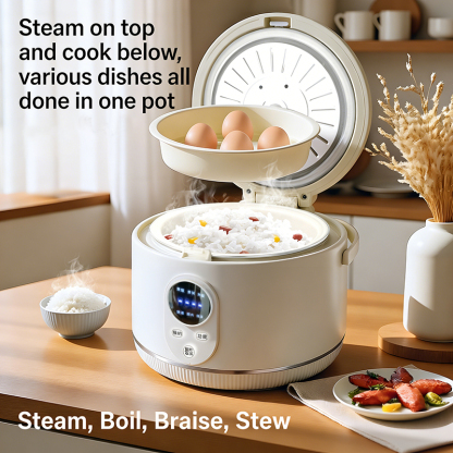 Smart Rice Cooker Model H (Ceramic Glaze)