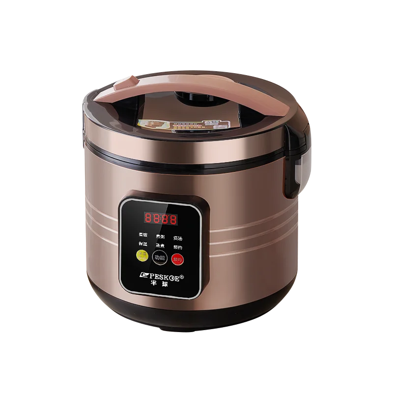 2025 New Electric Household Stainless Steel Rice Cooker 3.1-4.0L Multi-functional Digital Timer Control Automatic Soup Heater-Honghao Appliances