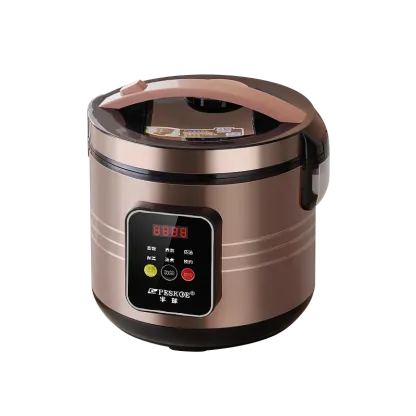 2025 New Electric Household Stainless Steel Rice Cooker 3.1-4.0L Multi-functional Digital Timer Control Automatic Soup Heater-Honghao Appliances