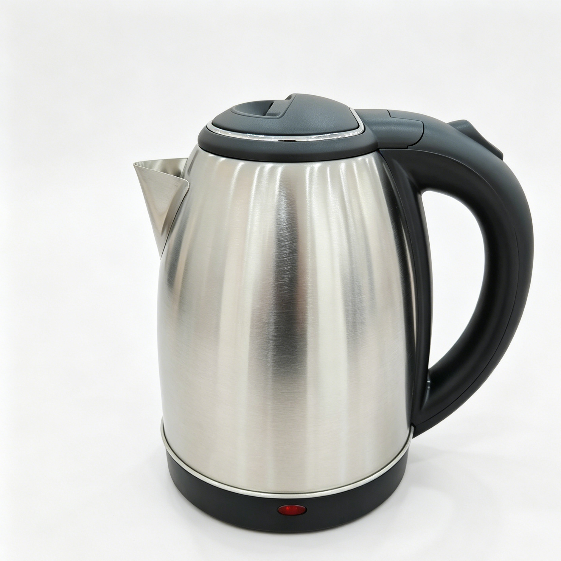 Electric Kettle with Electroplated Ring