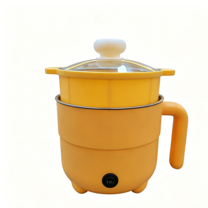 Electric Cooking Pot with Steamer