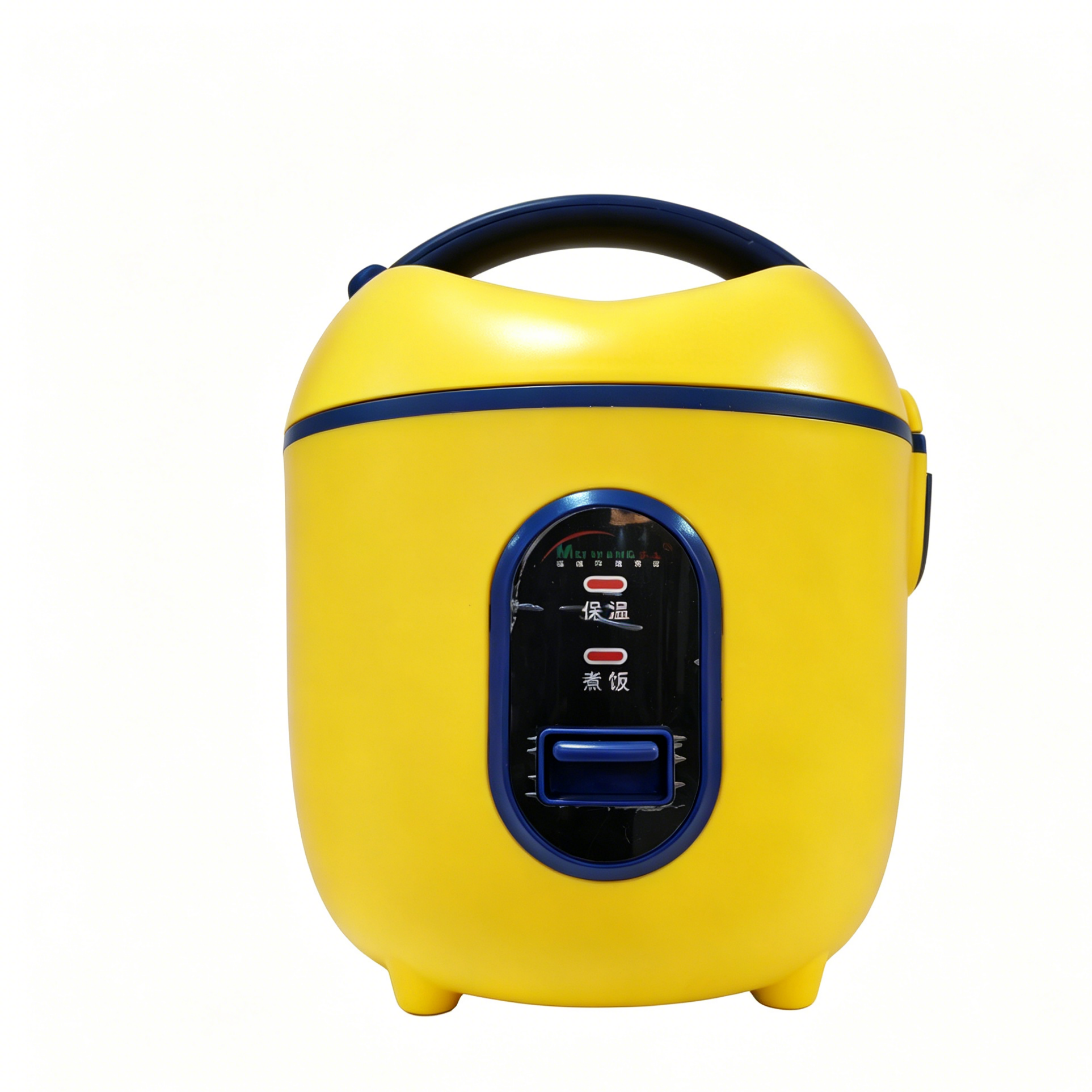 Yellow Round-body 1.6L Mechanical Rice Cooker 