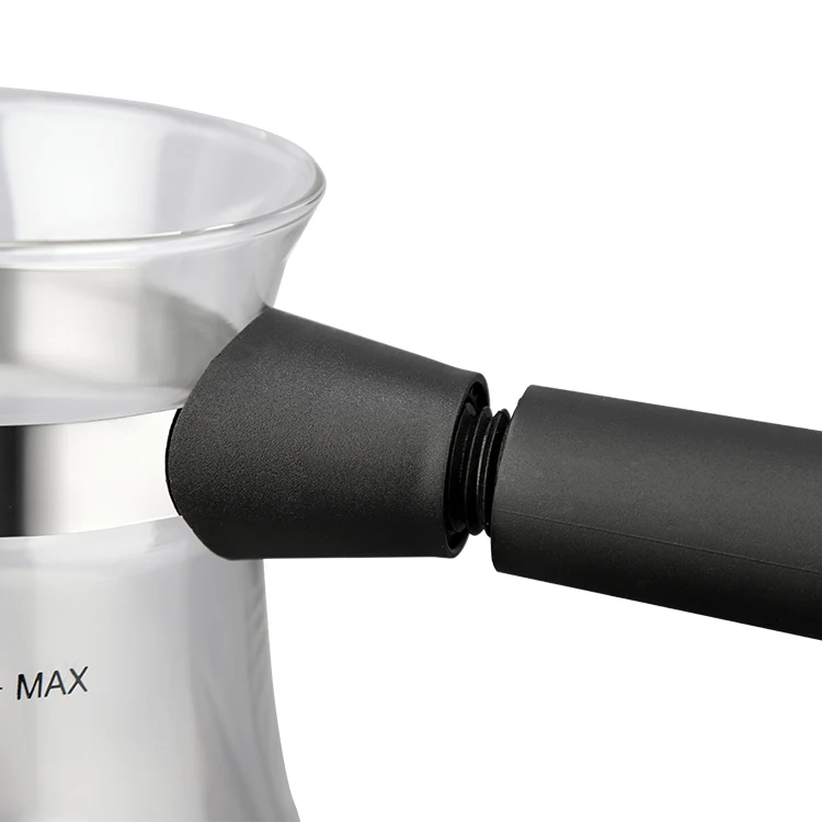 BTK 0.8L Smart Home Appliances Glass Electrical Turkish Coffee Pot Copper Portable Coffee Maker Kettle-Honghao Appliances