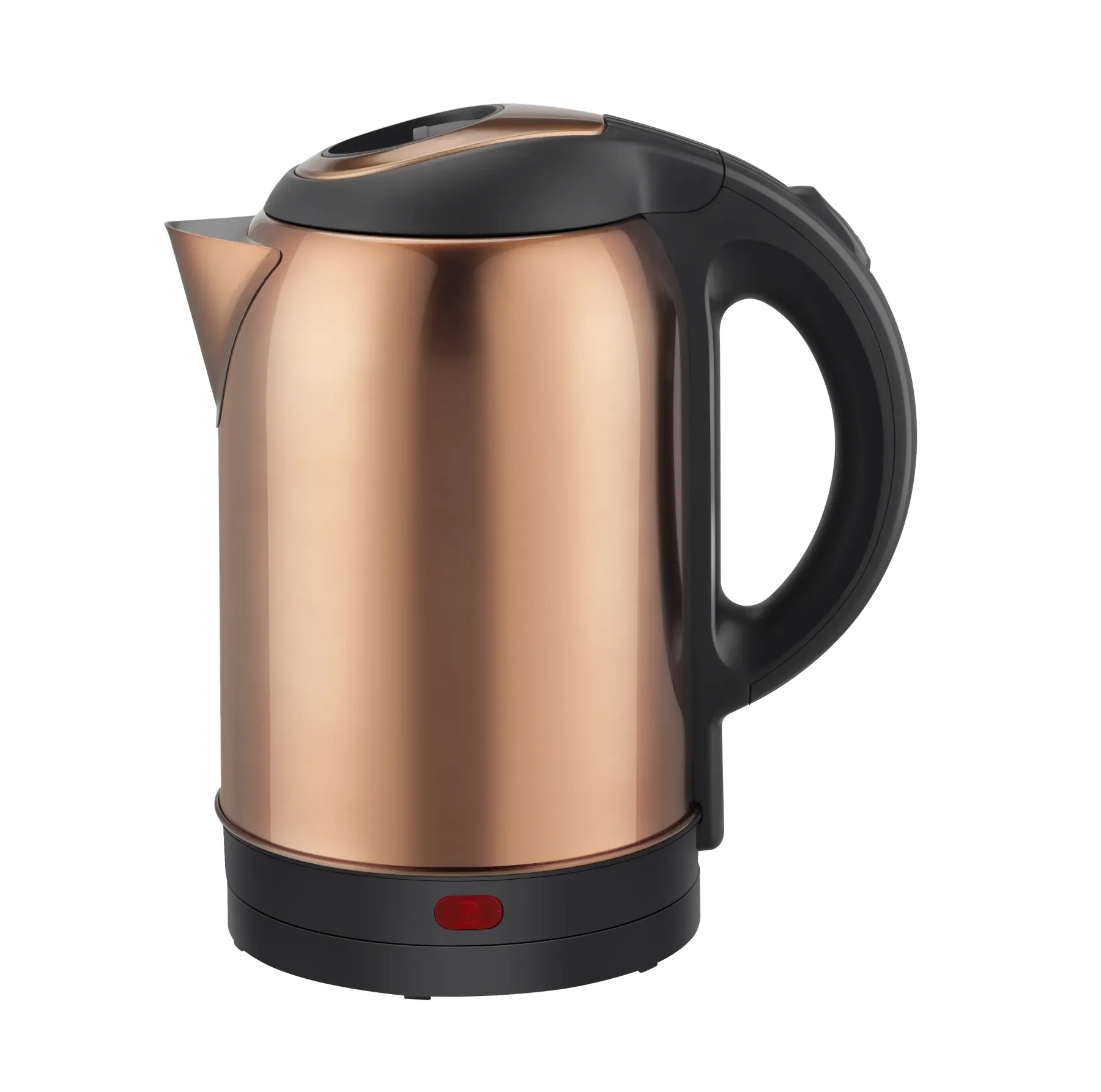 BTKing 2L Cordless Electric Kettle 201 304 Stainless Steel 1500W Black Red Gold Outdoor Home Appliance-Honghao Appliances