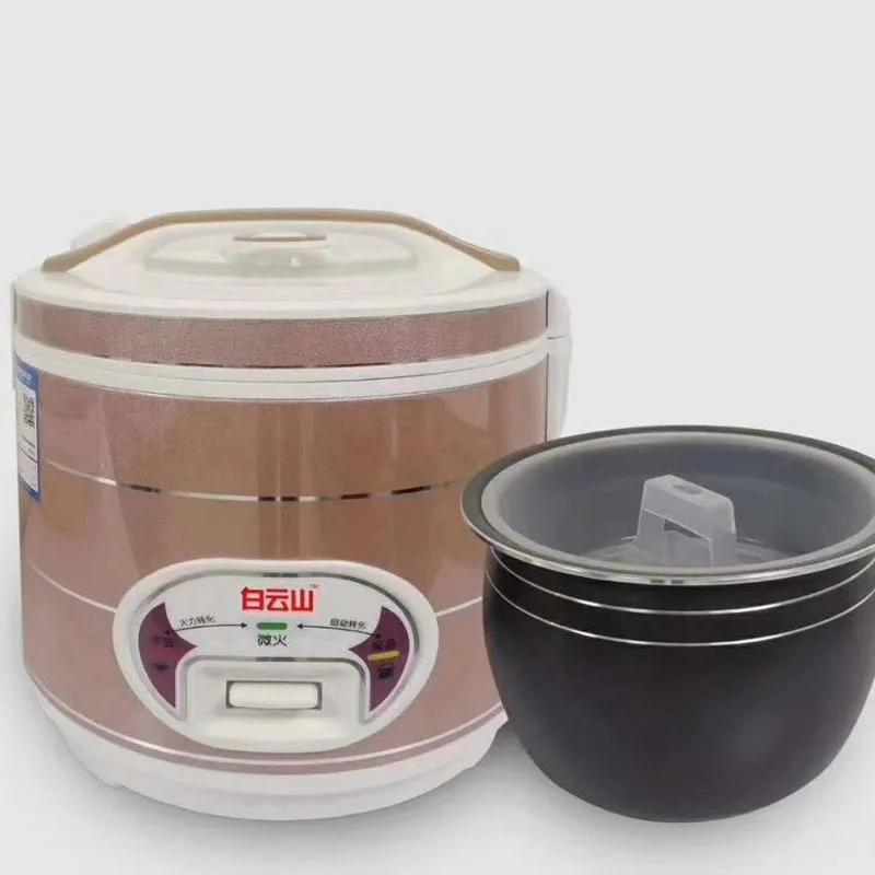 Hot Sale Promotional Gift Manufacturer's Popular 5L Electric Rice Cooker Household Soup Separator Guoyuan Health Pot Measuring