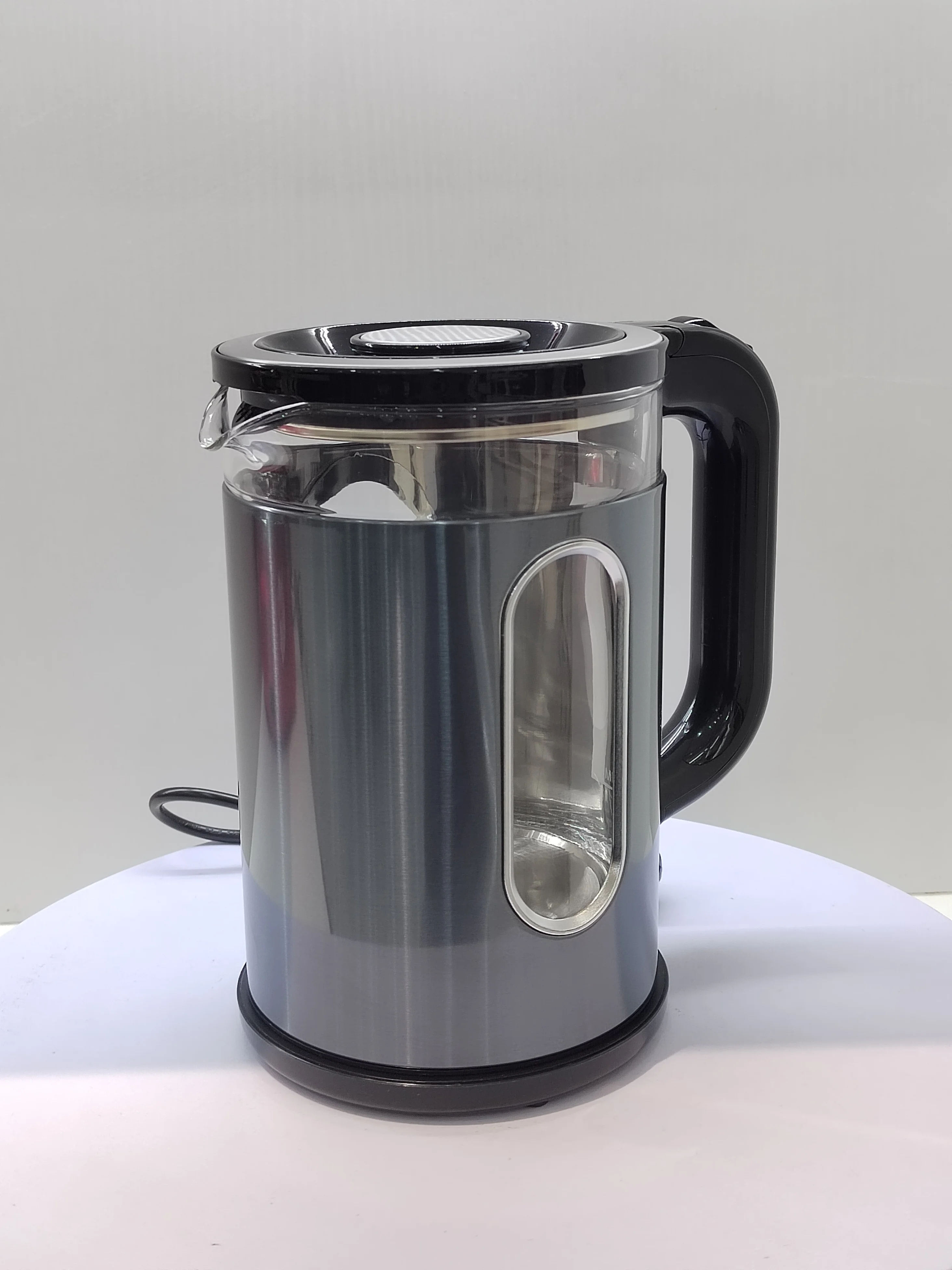 Btking New Model 1.8L Electric Kettle Glass Design Dry Protection Home Kitchen Hotel Outdoor Use Hot Sale-Honghao Appliances