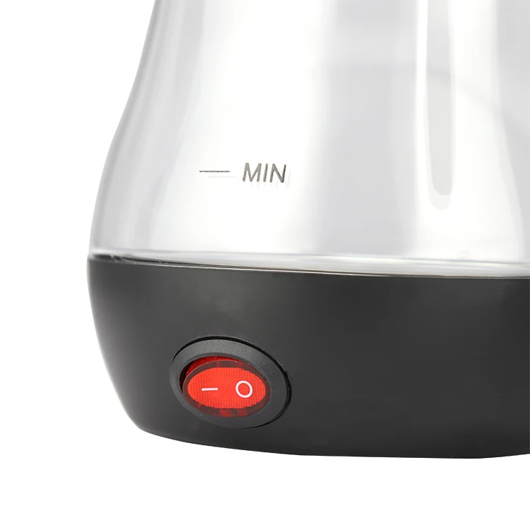 BTK 0.8L Smart Home Appliances Glass Electrical Turkish Coffee Pot Copper Portable Coffee Maker Kettle-Honghao Appliances