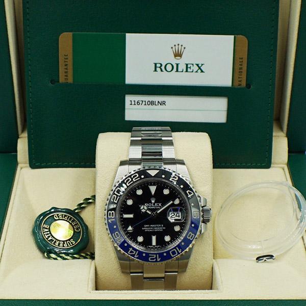 （代金引換）GMTマスターⅡ 116710BLNR 40MM