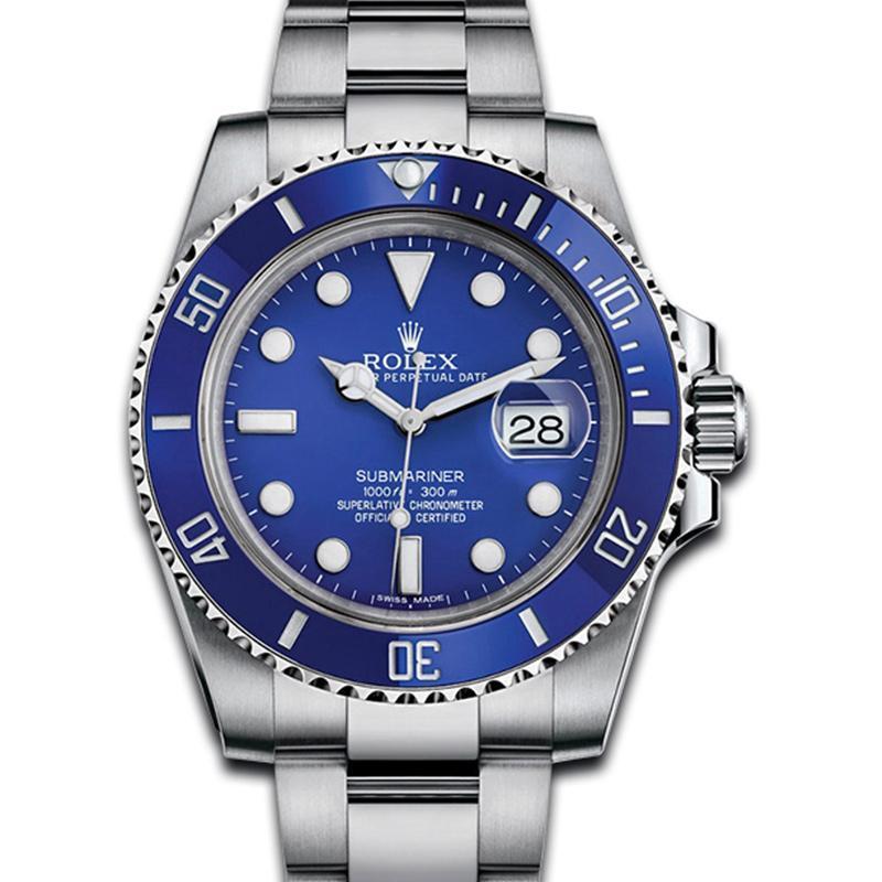 代金引換 ロレックス サブマリーナ m116619LB-0001