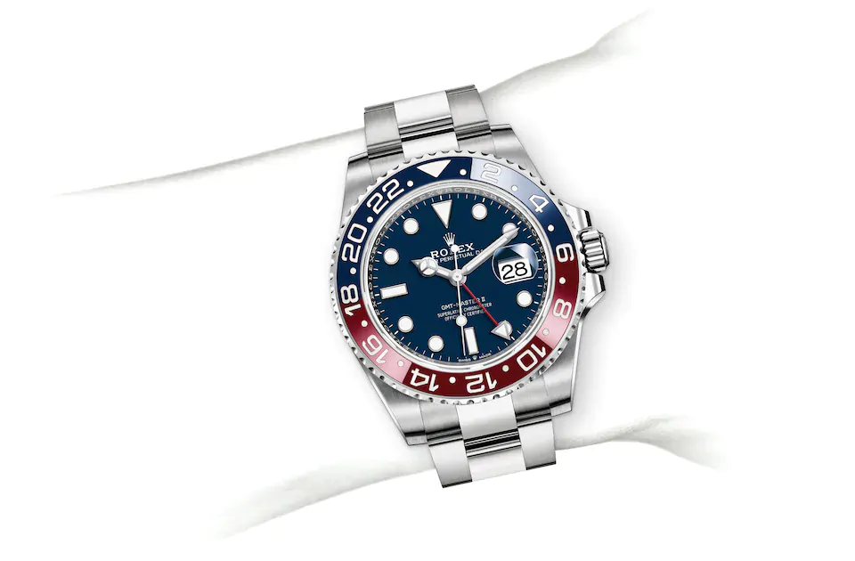 ROLEX ローレックスグリニッジIIシリーズm126719blro-0003(コーラリング)です。