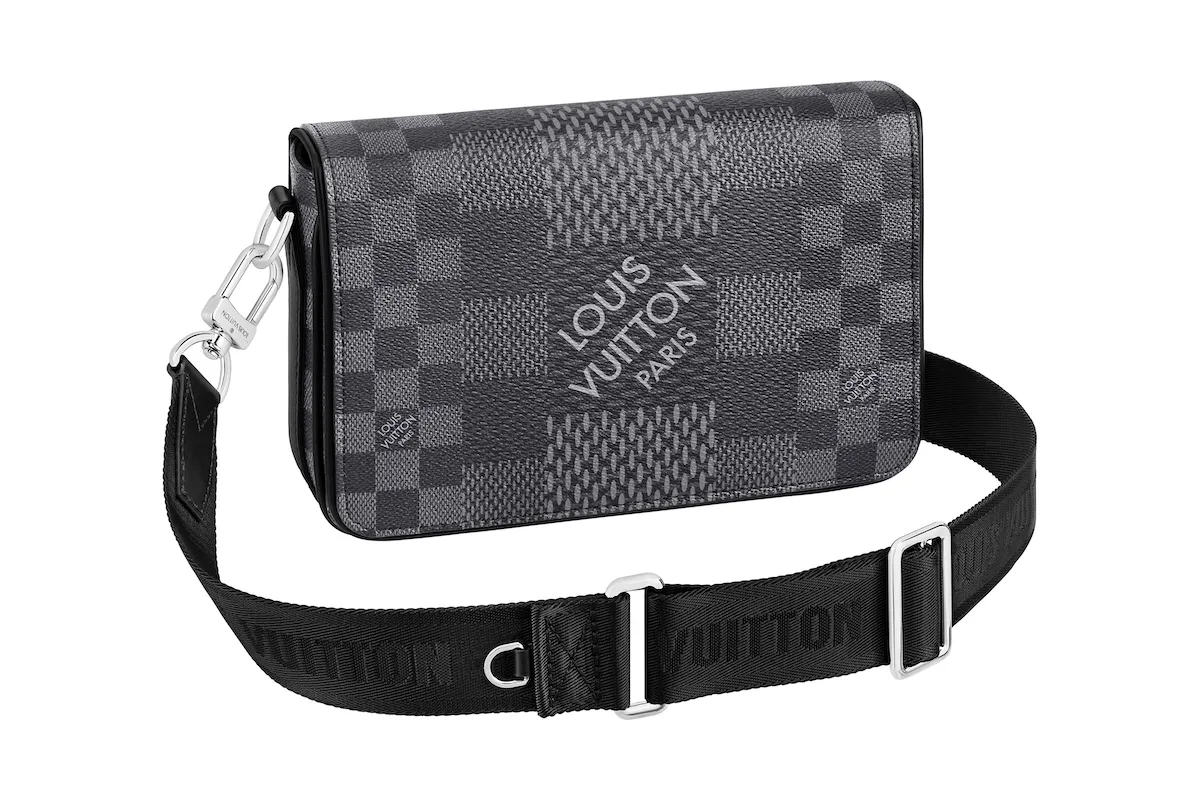 LOUIS VUITTON ルイヴィトン ステュディオ・メッセンジャー ダミエ / グラフィット N50013 メッセンジャーバッグ