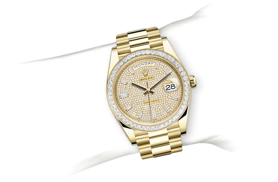 ROLEX ロレックスの曜日カレンダー型シリーズm228398tbr-0036腕時計です